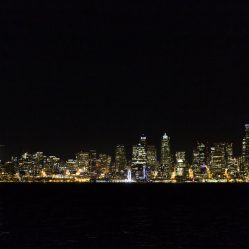 Seattle a noite