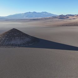 Formação de lava e sal