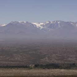 A imponente Cordilheira dos Andes