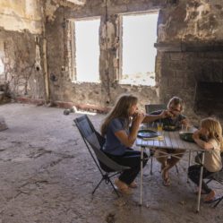 Almoço no restaurante do hotel