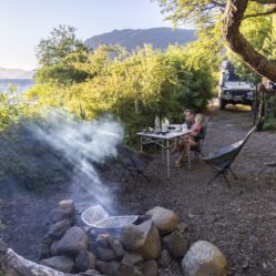 Grelha esperando o churrasquinho