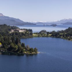 Vista do lago Nahuel Huapi