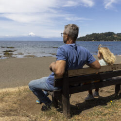 Parada para contemplar a vista