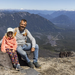 Vista para o Valle Cochamó