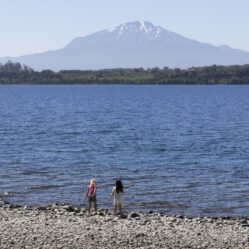 Vulcão Cabulco ao fundo