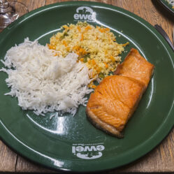 Salmão para a janta