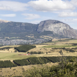 Coyhaique, a partir do mirante Marchant